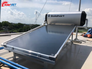 Máy nước nóng năng lượng mặt trời Solahart 180L lắp tại huyện Hóc Môn